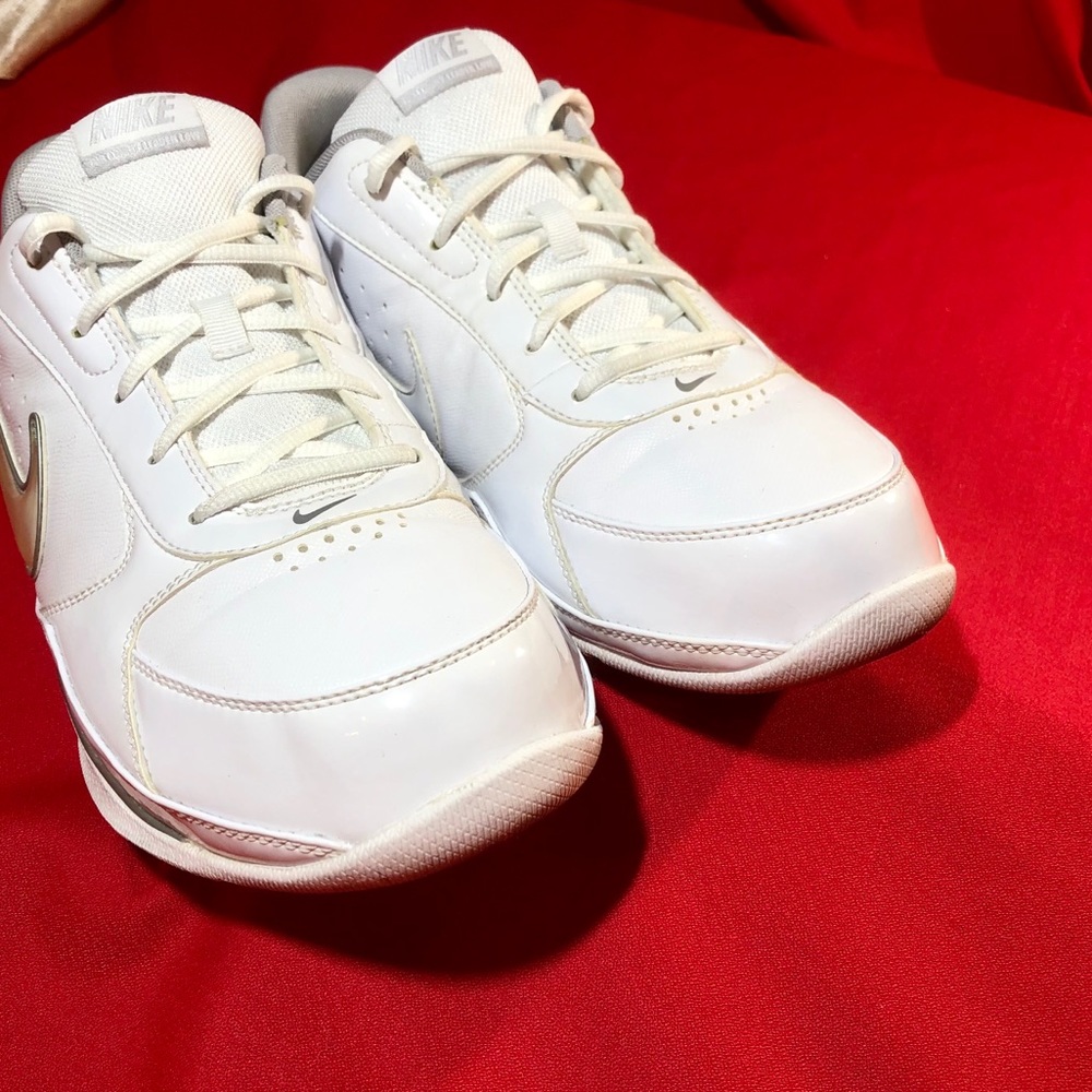 NIKE AIR men extra support sneakers leather white